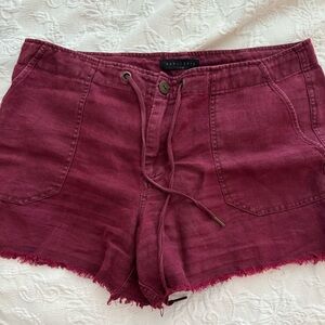 Sanctuary  Maroon Shorts
